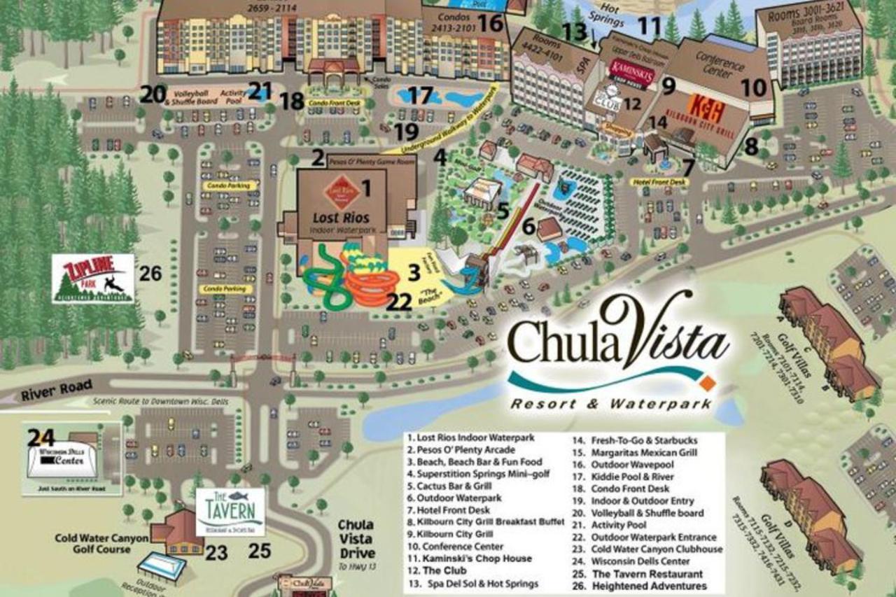Chula Vista Condo Unit 2647 Wisconsin Dells Luaran gambar